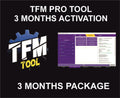 811. TFM Tool Pro Activation, 3 Months Plan