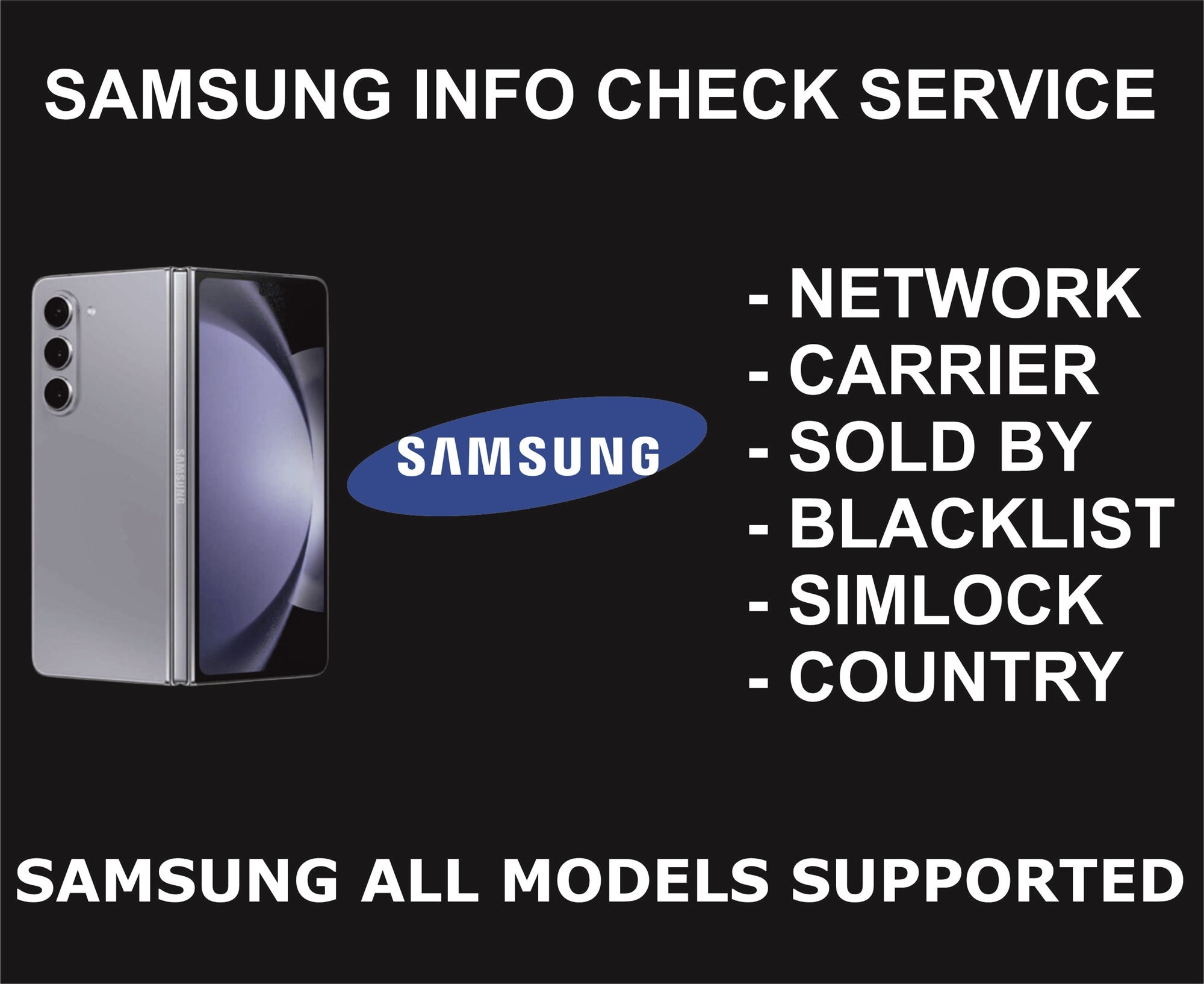 91. Samsung IMEI Check Service, Sold By, Carrier, Network, Blacklist, Warranty