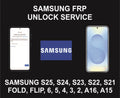 8. Samsung FRP, Google Account Unlock Service, All Samsung Models