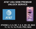 24. AT&T USA iPhone Unlock Service, iPhone X, 11, 12, 13, 14, Pro, Max