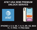 21. AT&T USA iPhone Unlock Service, iPhone 4, 5, 6, 7, 8, X, 11, Pro, Max