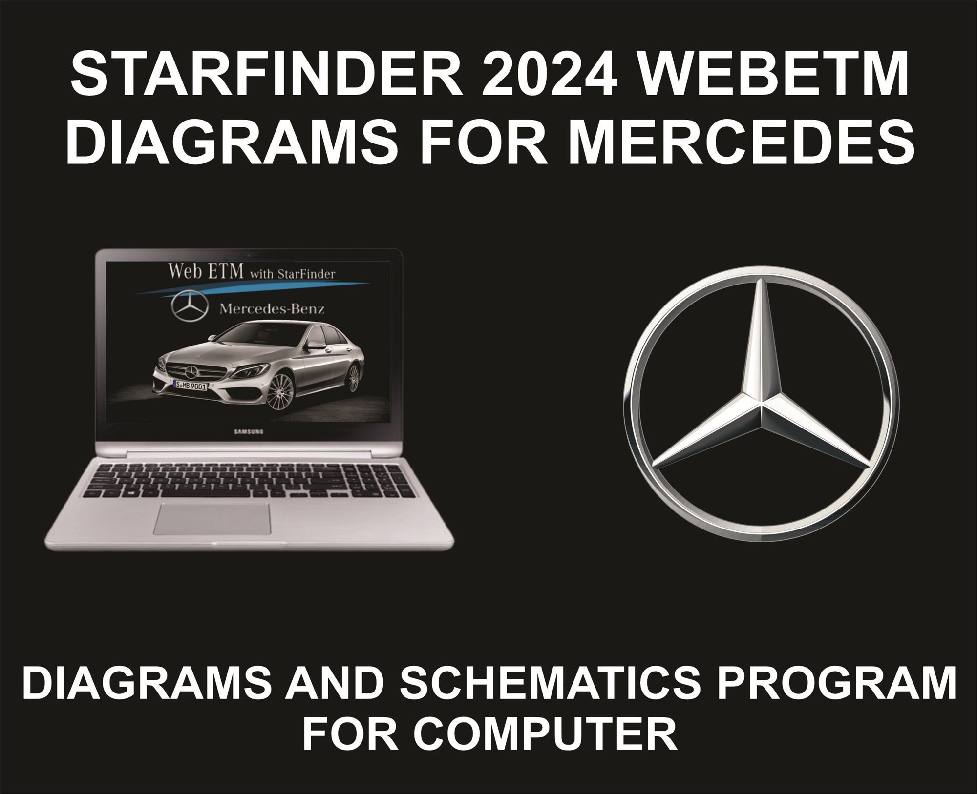 59. StarFinder WebETM Mercedes, Program For Computer Or Laptop, For Diagnostics and Repairs