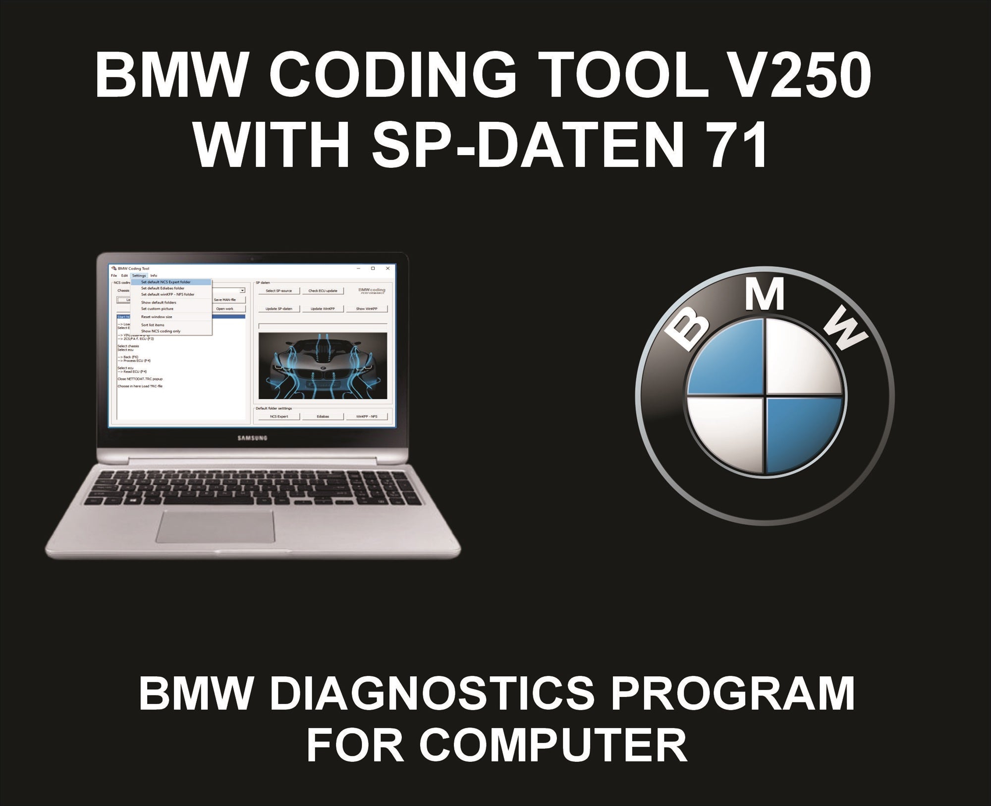 5. BMW Coding Tool, Program For Computer Or Laptop, For Diagnostics and Repairs