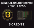 86. General Unlocker Pro Tool Credits, 5 Credits