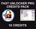 83. Fast Unlocker Pro Tool Credits, 10 Credits